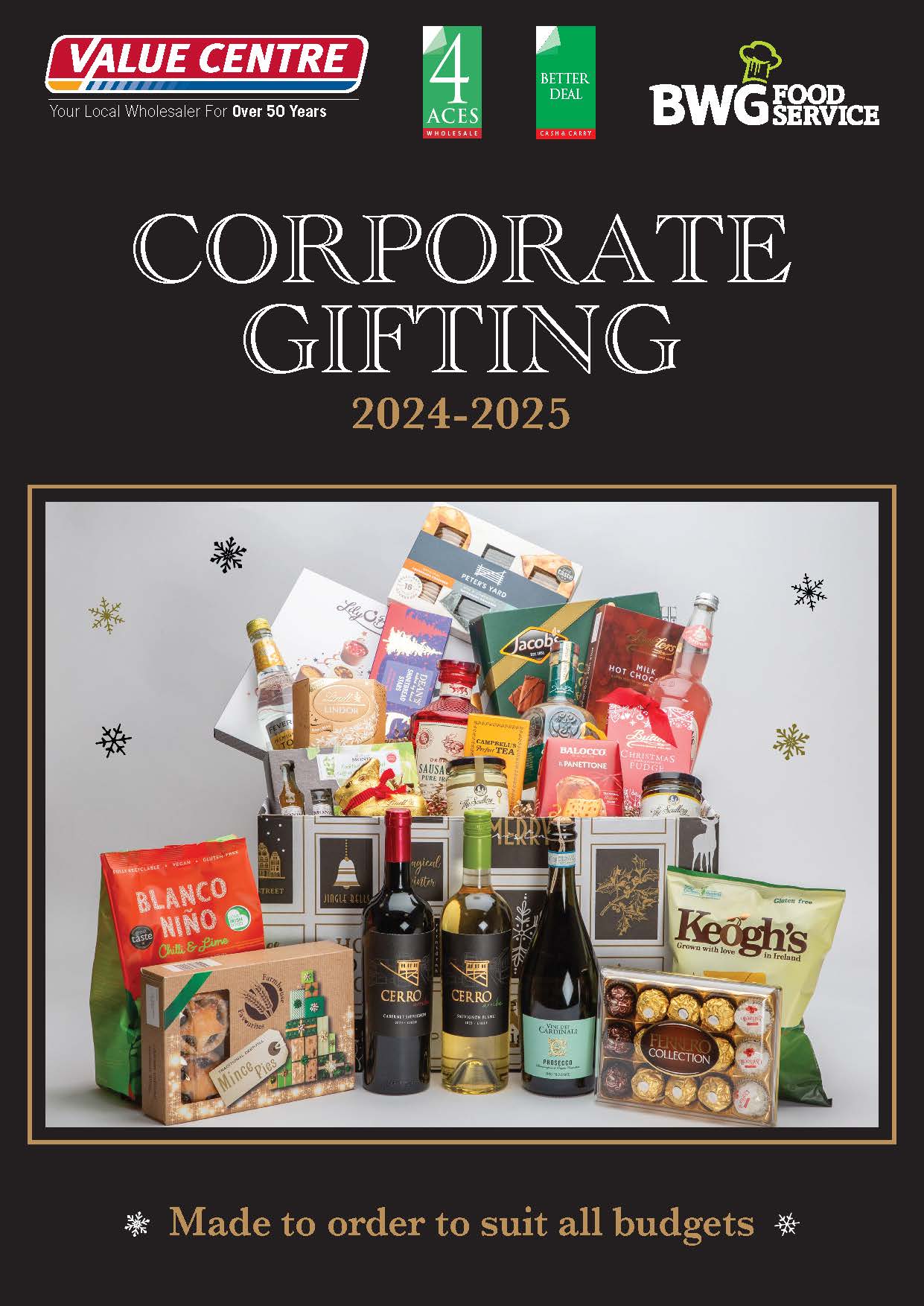 Corporate gifting brochure cover
