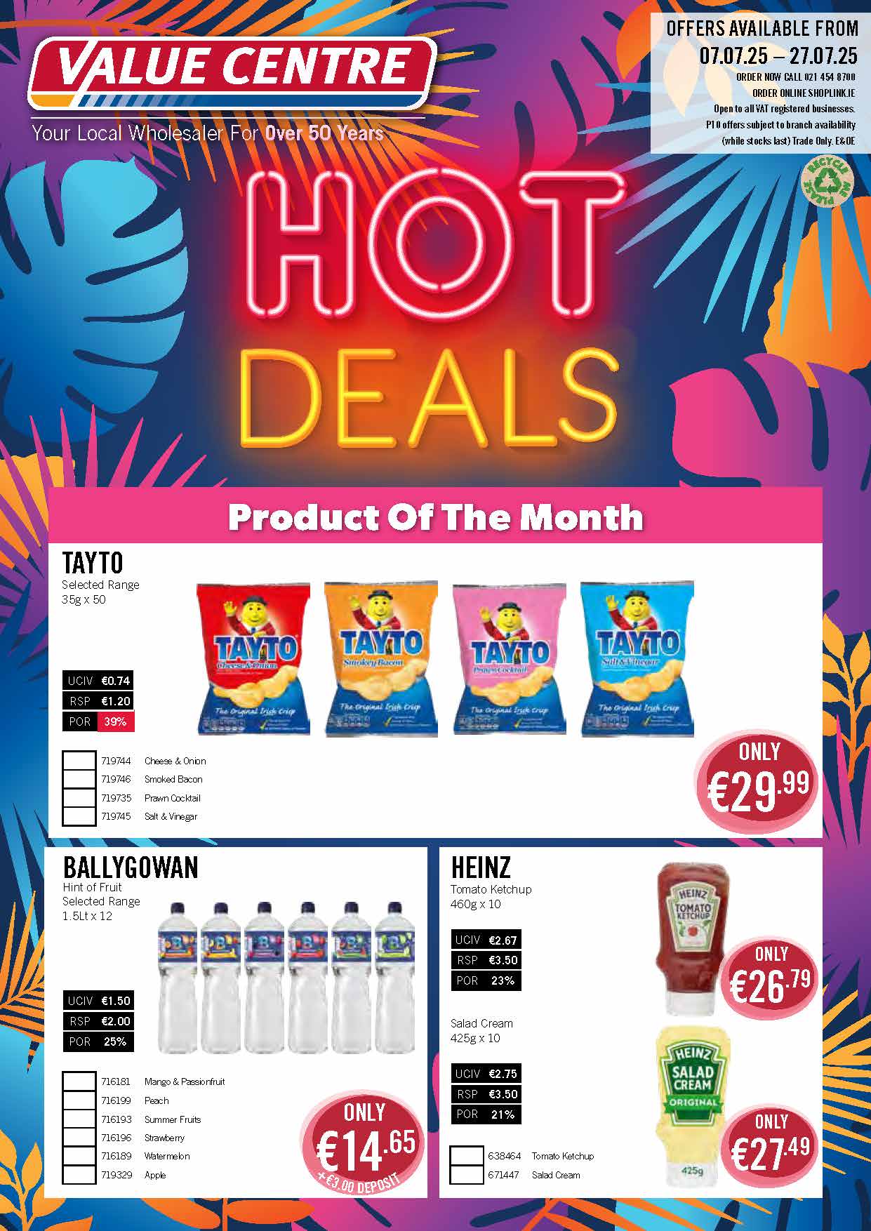 SPECIAL OFFERS